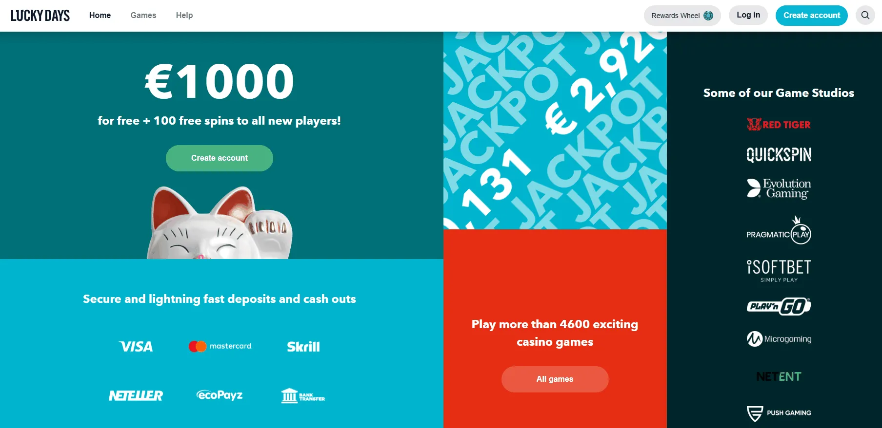 Lucky Days Gambling Site Lucky Days Irish Gambling Site