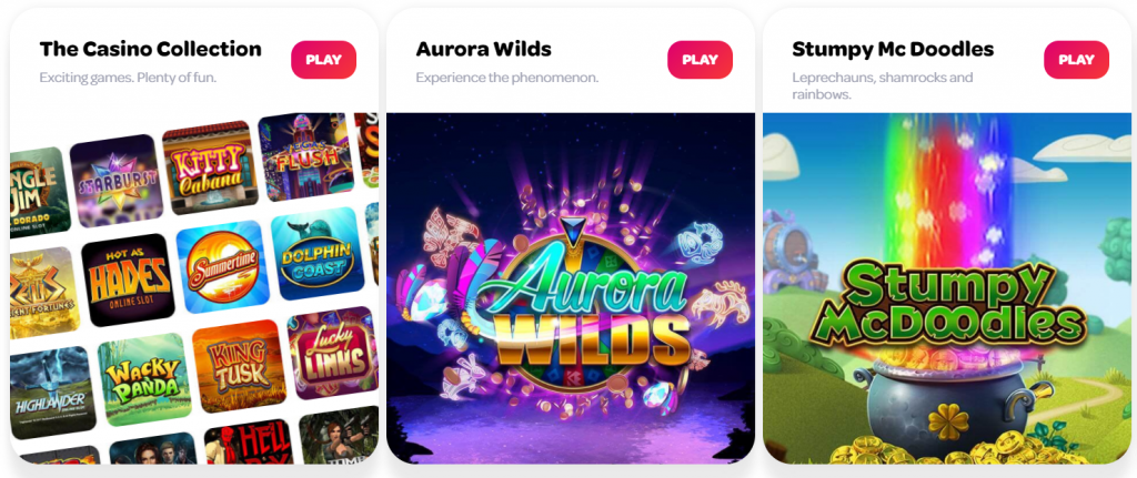 PlayAmo Winners Spin Casino Collection Games 1024X431