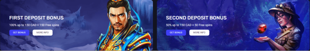 Woo Casino Bonus Offers lobby Woo Casino Bonus 1024X170