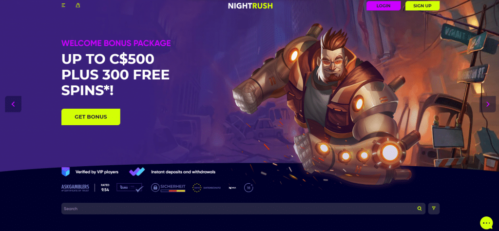 Night rush casino 6 1024x474 Night Rush Casino