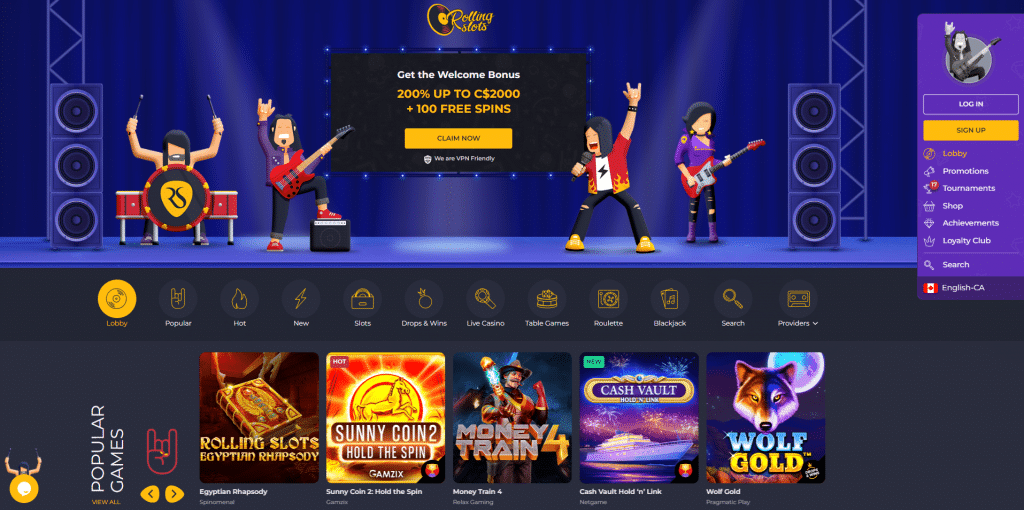 Rolling slots Casino Canada Rolling Slots