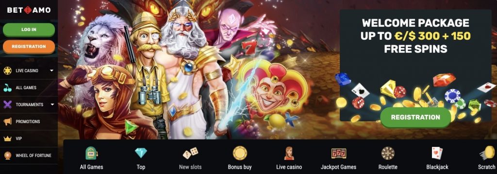 Betamo casino lobby 1024x359 Betamo Casino Lobby 1024X359