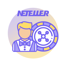 Neteller-spellen met een live dealer Live casinospellen met Neteller