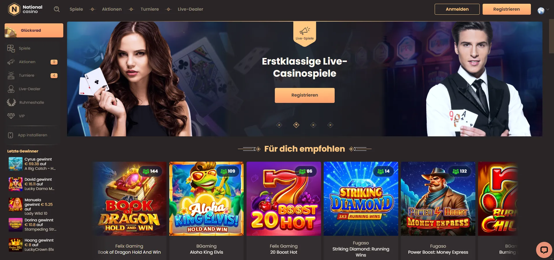 national casino lobby