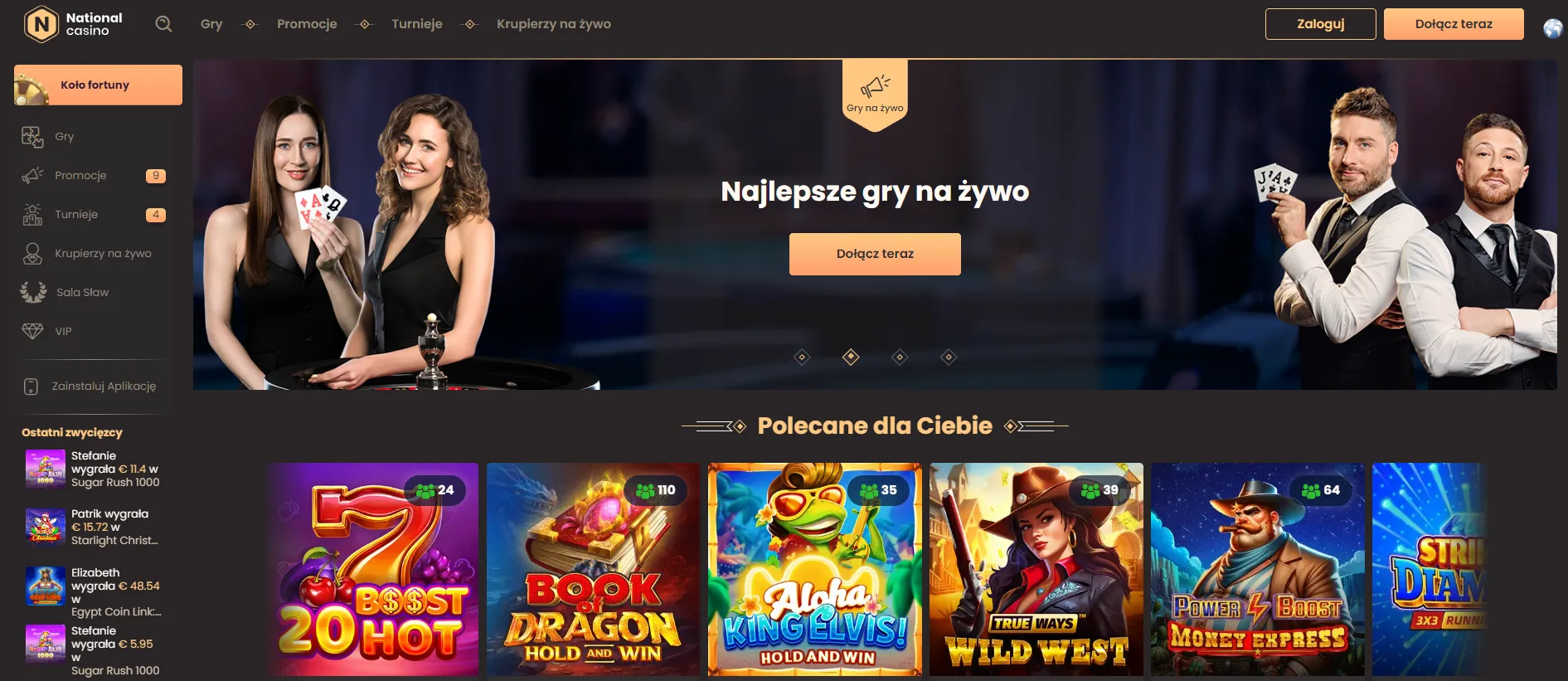 national casino lobby