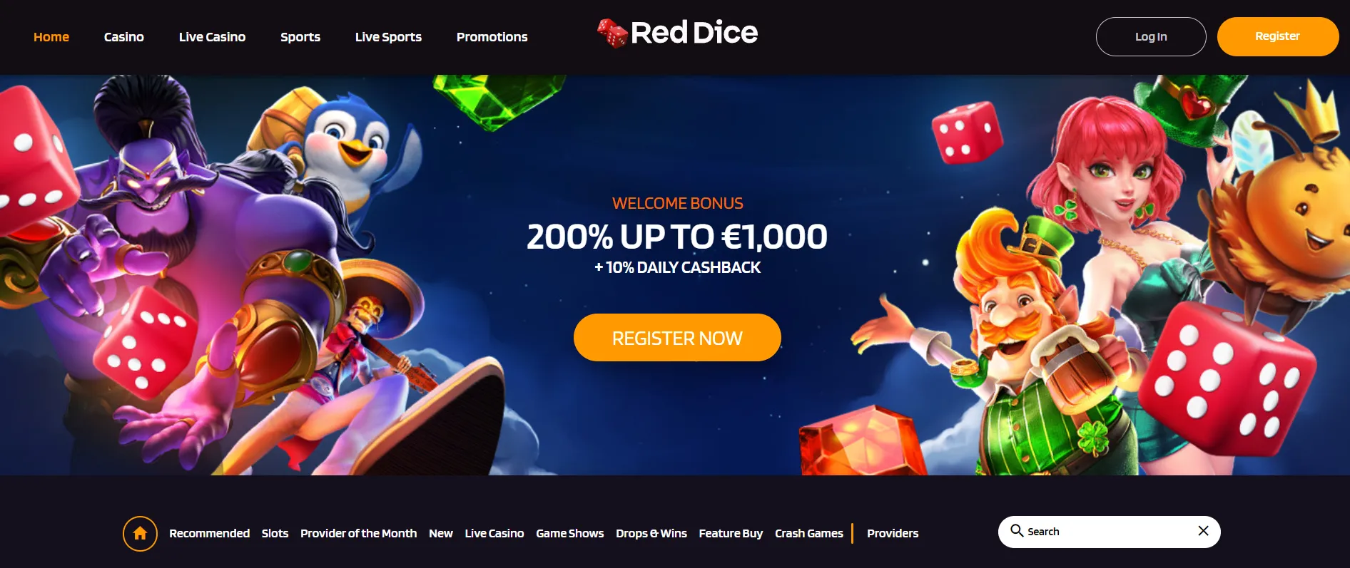 Red-dice-casino-lobby Red Dice Casino Lobby