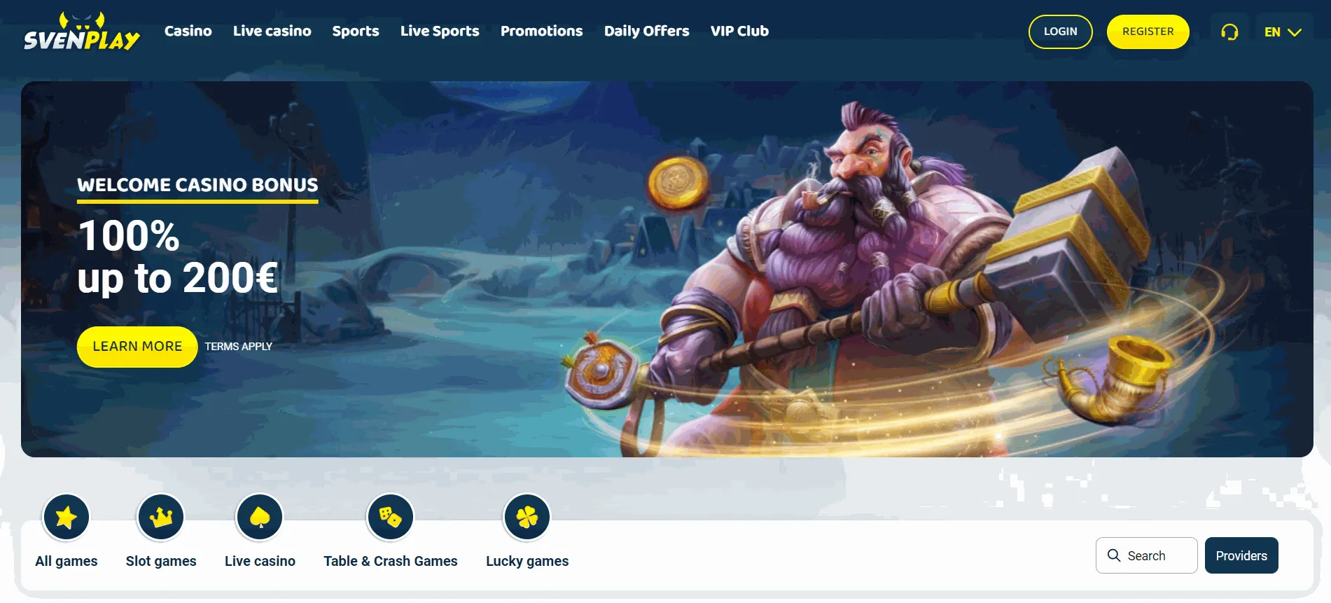 SvenPlay casino met telefoonrekening betalingen