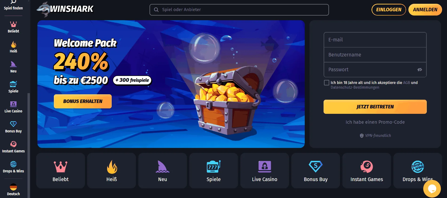 Bestes-online-casino-in-der-schweiz-winshark Bestes Online Casino in der Schweiz Winshark