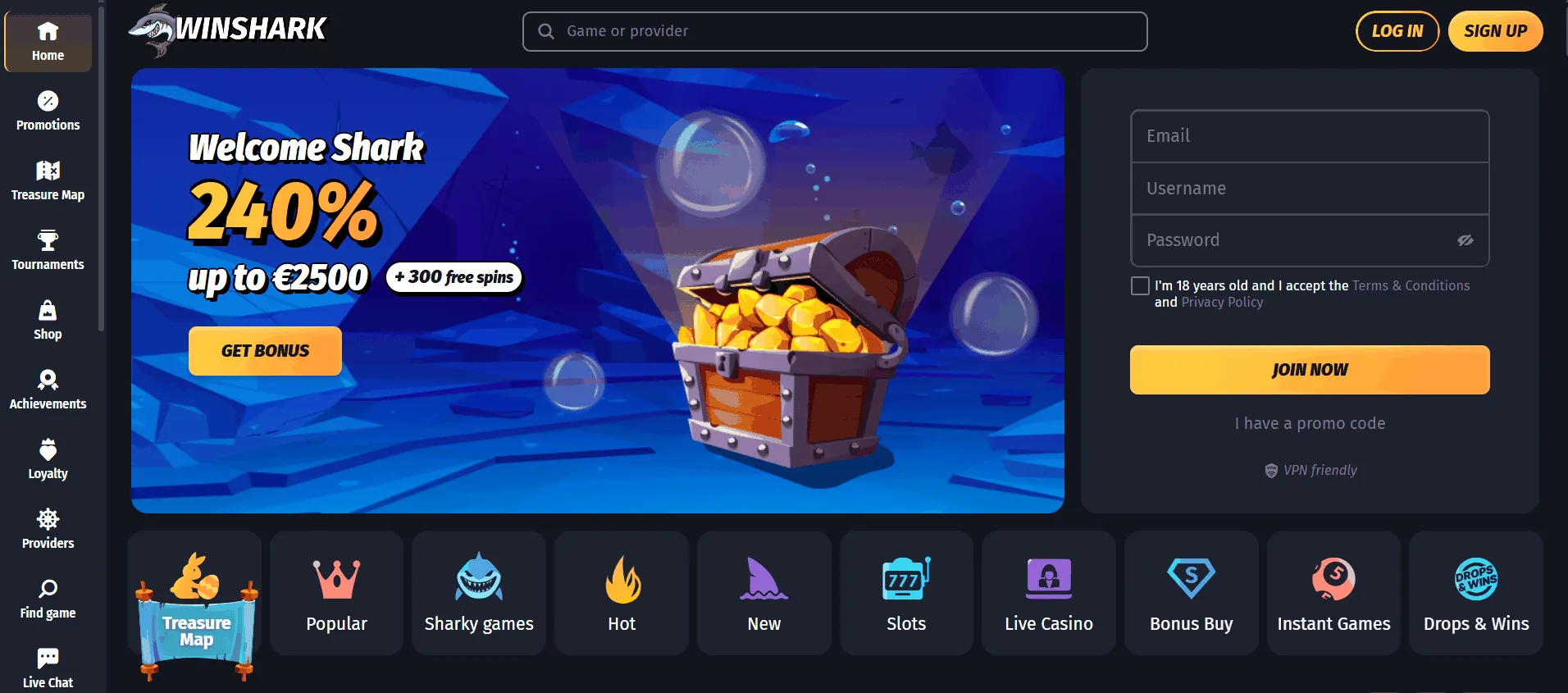 Winshark-greek-online-casino Winshark Greek Online Casino