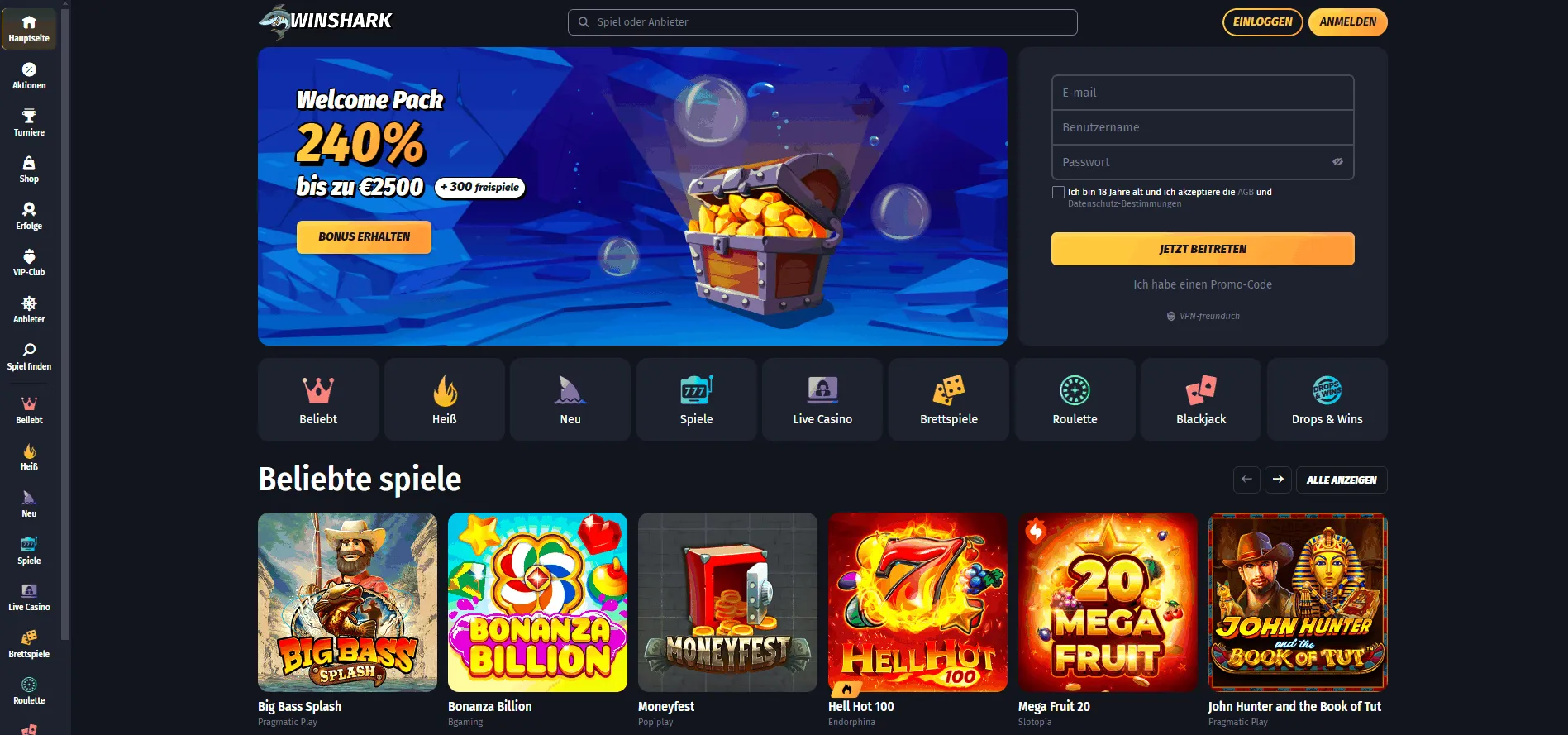 Winshark-casino-bestes-online-casino-in-osterreich Winshark – Bestes Online Casino Österreichs