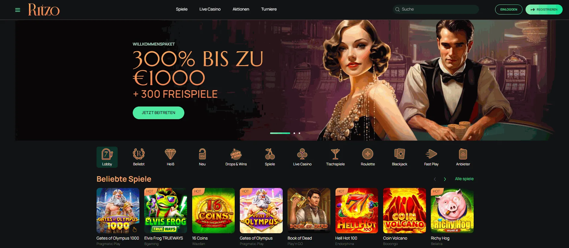 Österreichisches Online Casino Ritzo