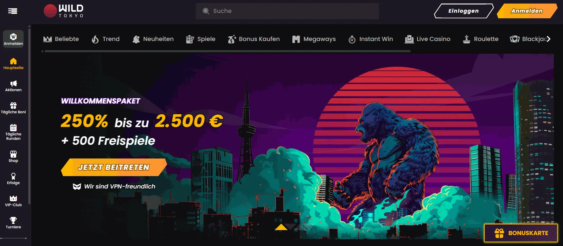 Wild Tokyo Casino Österreich