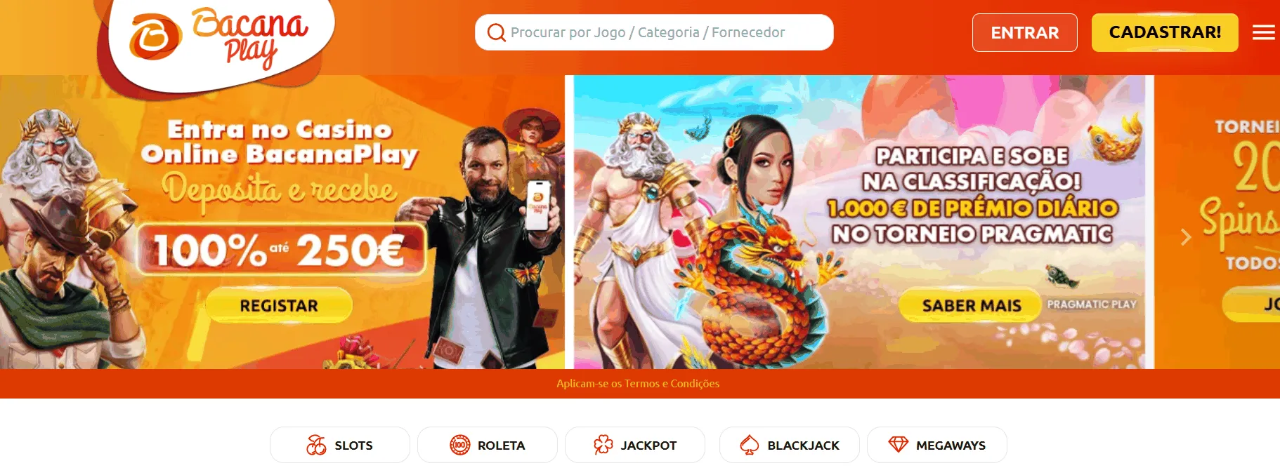 Site de apostas BacanaPlay Página inicial da BacanaPlay