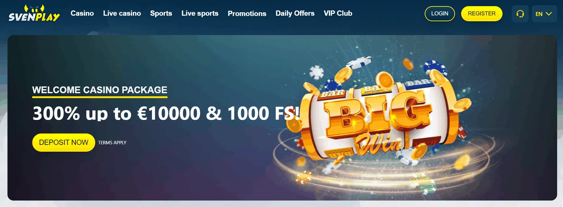 Svenplay Website Svenplay Startpagina