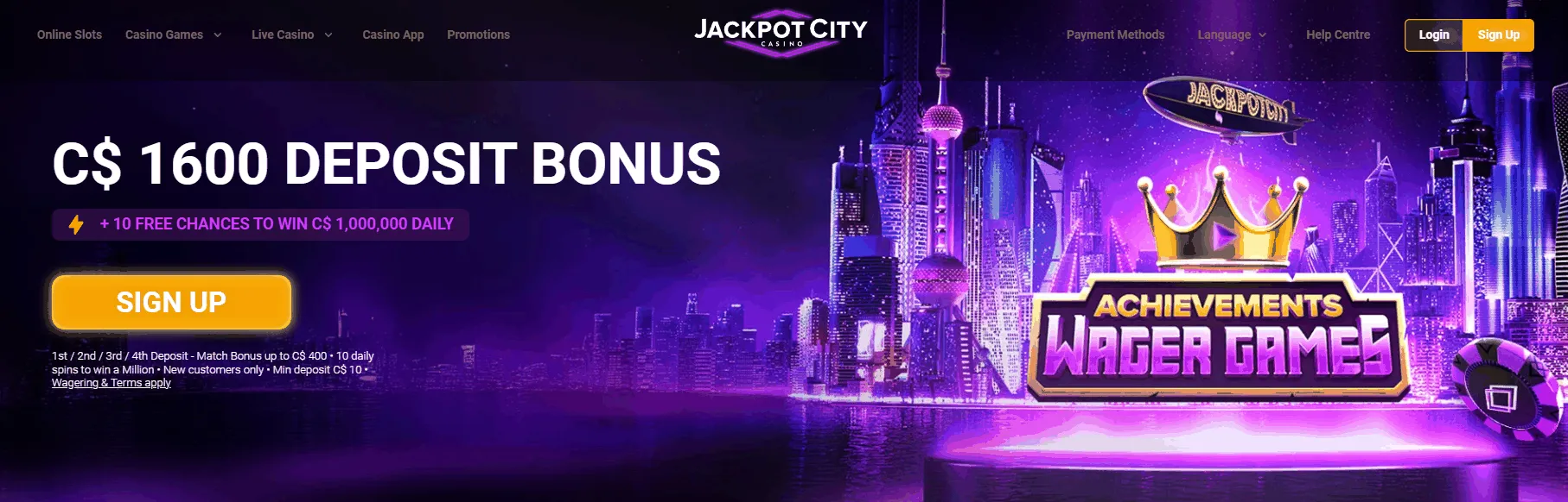 Jackpot City Casino with Prepaid Cards Prepaid Card Jackport City Casino