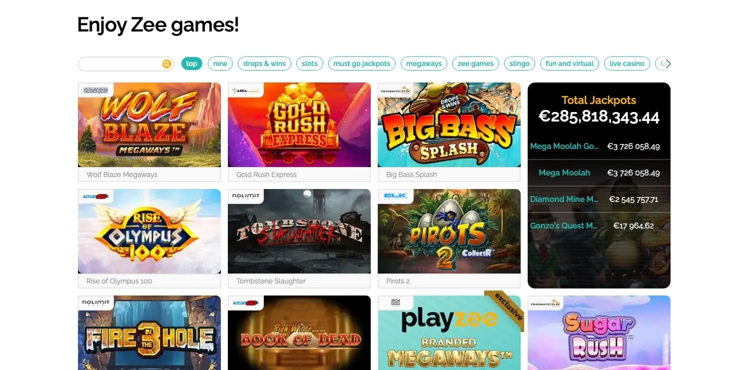 Playzee Casino Playzee Casino in UK